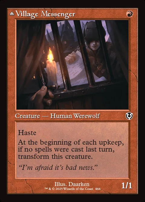 Village Messenger / Moonrise Intruder