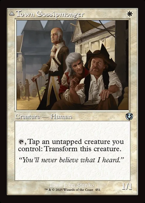 Town Gossipmonger / Incited Rabble