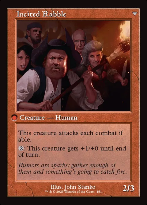 Town Gossipmonger / Incited Rabble – Rückseite