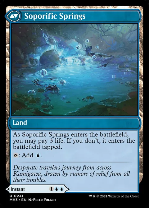Sink into Stupor // Soporific Springs – Rückseite