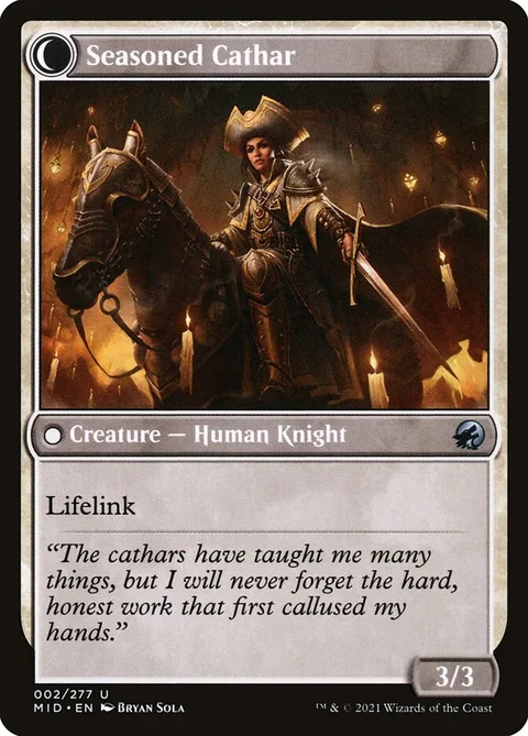 Ambitious Farmhand // Seasoned Cathar – Rückseite