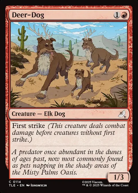 Deer-Dog