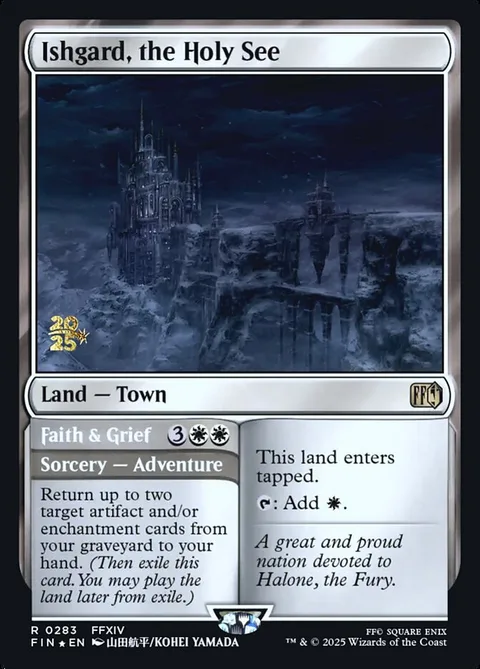 Ishgard, the Holy See // Faith & Grief