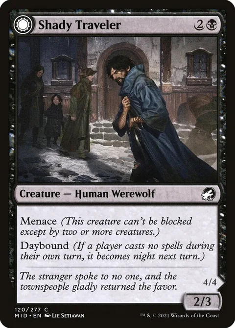 Shady Traveler // Stalking Predator – Vorderseite
