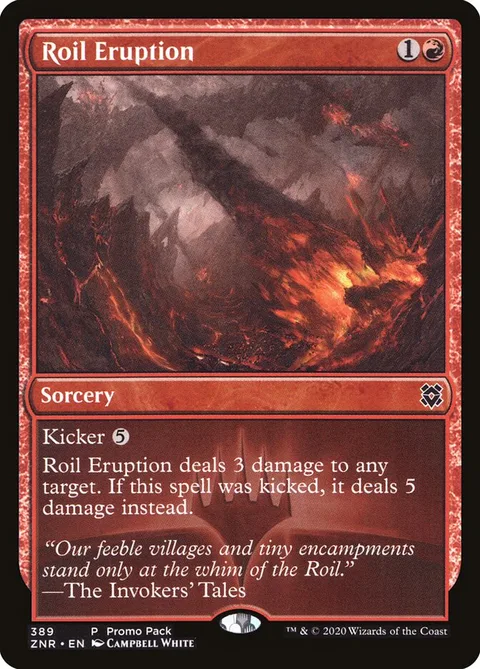 Roil Eruption