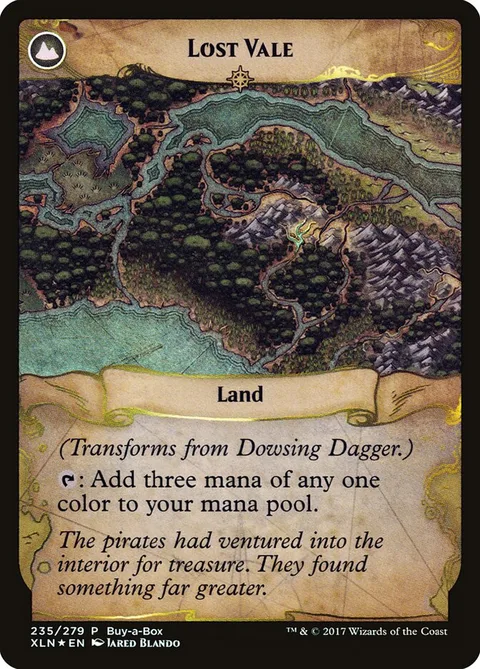 Dowsing Dagger / Lost Vale – Achterkant