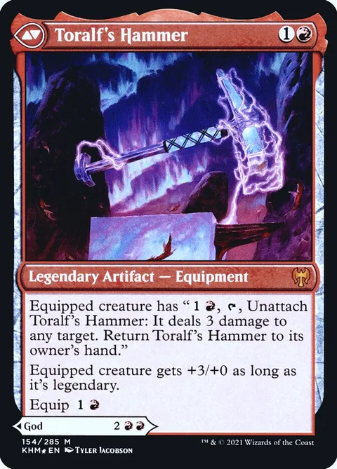 Toralf, God of Fury // Toralf's Hammer – Rückseite