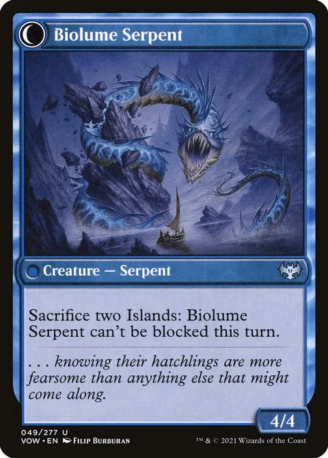 Biolume Egg // Biolume Serpent – Rückseite