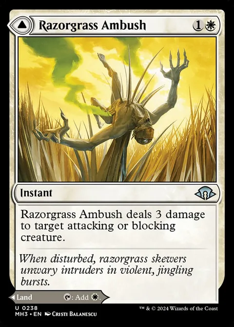 Razorgrass Ambush // Razorgrass Field – Vorderseite