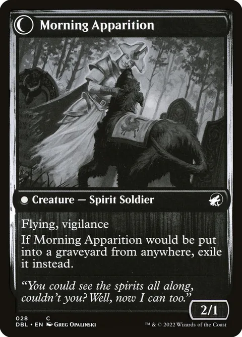 Mourning Patrol // Morning Apparition – Rückseite