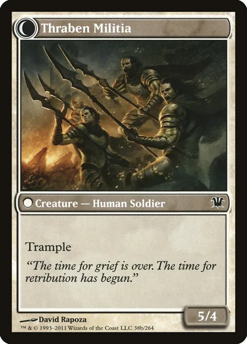 Thraben Sentry / Thraben Militia – Rückseite
