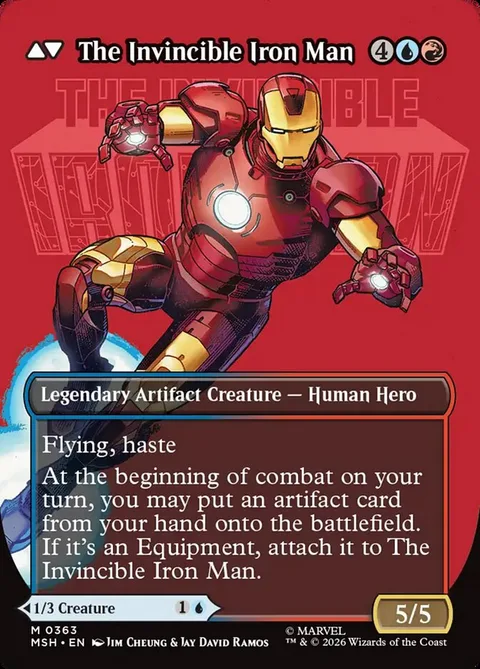 Tony Stark // The Invincible Iron Man – Rückseite