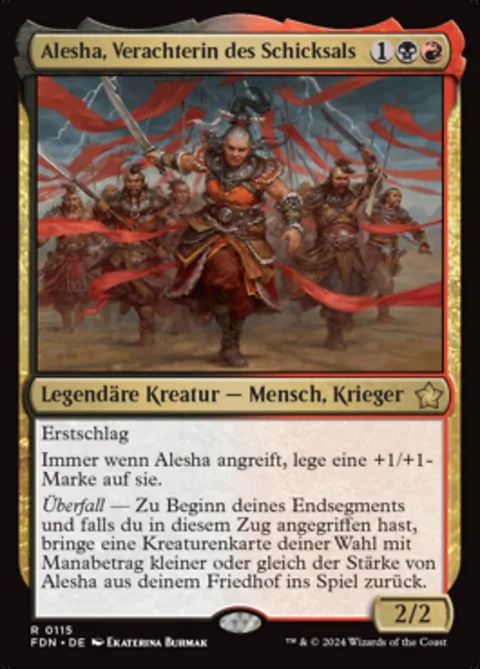 Alesha, Who Laughs at Fate