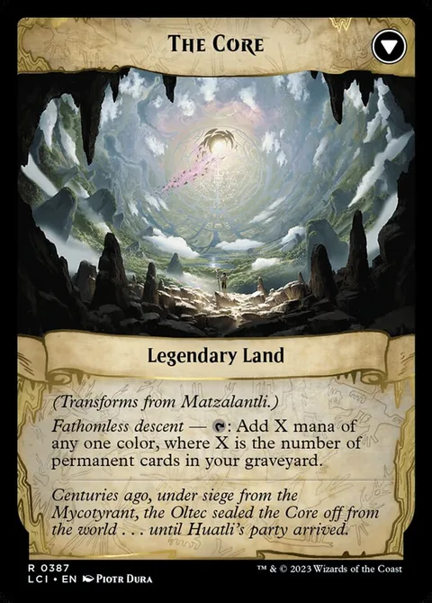 Matzalantli, the Great Door // The Core – Rückseite