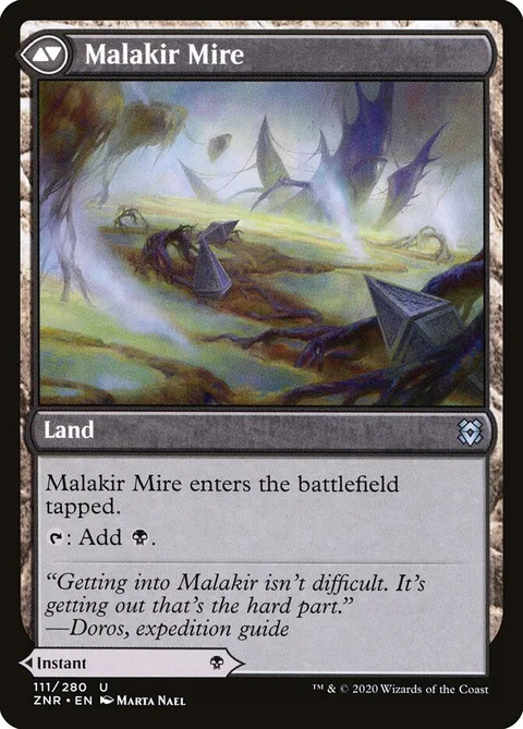 Malakir Rebirth // Malakir Mire – Rückseite