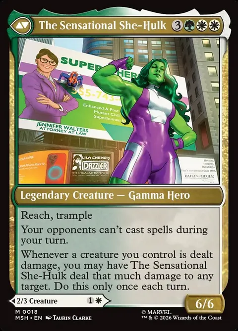 Jennifer Walters // The Sensational She-Hulk – Rückseite