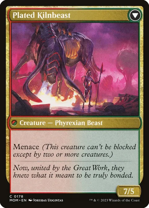 Bonded Herdbeast // Plated Kilnbeast – Rückseite