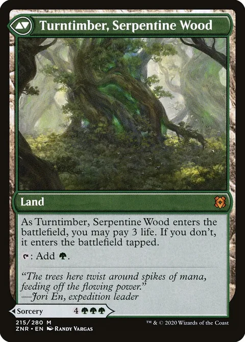 Turntimber Symbiosis // Turntimber, Serpentine Wood – Rückseite