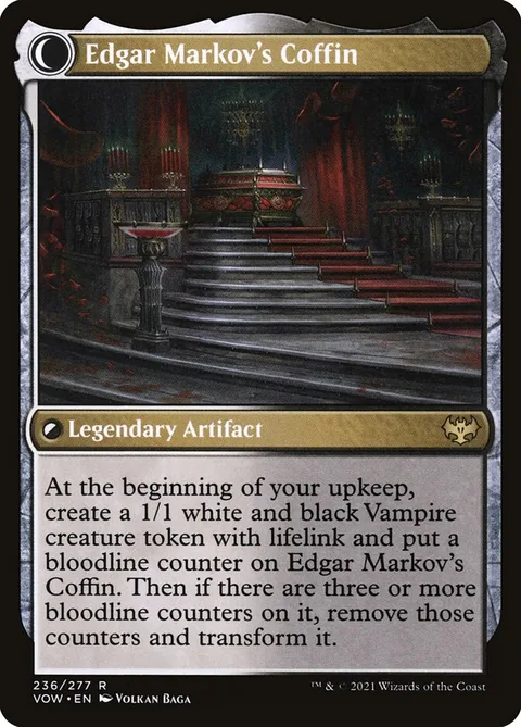 Edgar, Charmed Groom // Edgar Markov's Coffin – Rückseite