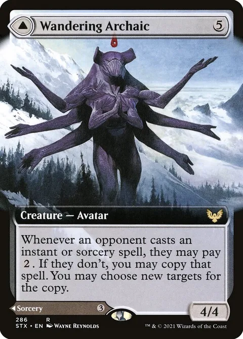 Wandering Archaic // Explore the Vastlands – Vorderseite