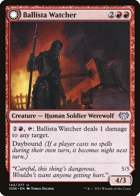Ballista Watcher // Ballista Wielder – Vorderseite