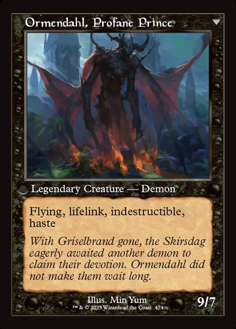Westvale Abbey / Ormendahl, Profane Prince – Back