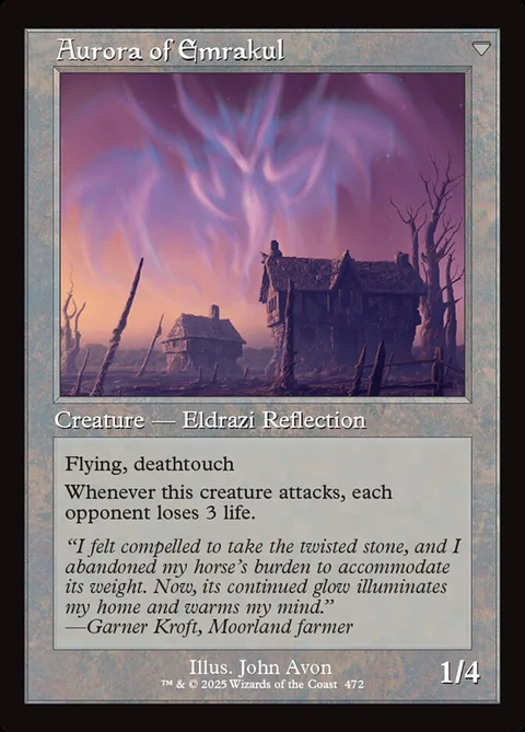 Cryptolith Fragment / Aurora of Emrakul – Rückseite