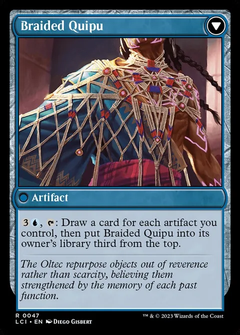 Braided Net // Braided Quipu – Achterkant