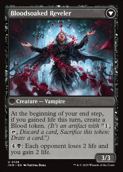 Restless Bloodseeker // Bloodsoaked Reveler – Rückseite