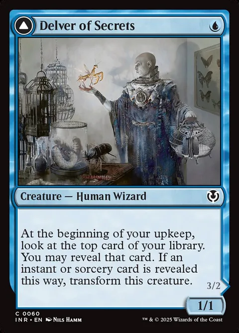 Delver of Secrets / Insectile Aberration