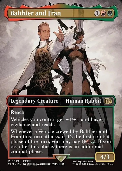 Balthier and Fran
