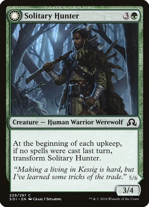 Solitary Hunter / One of the Pack