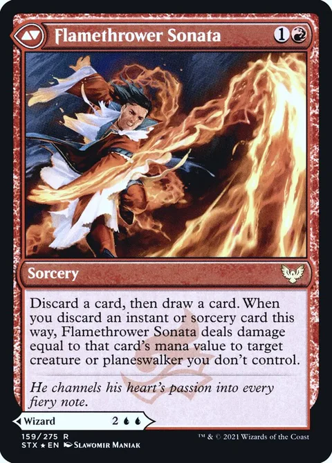 Torrent Sculptor // Flamethrower Sonata – Rückseite