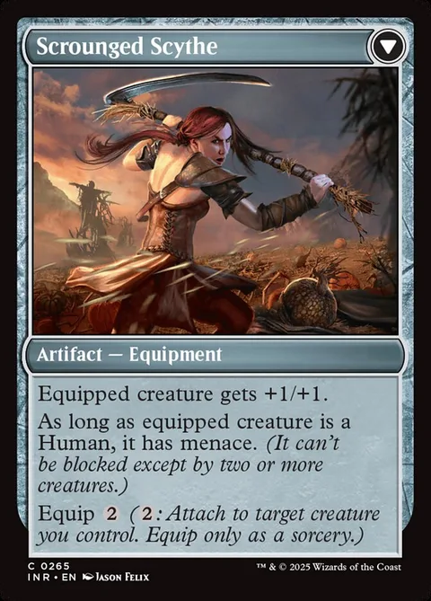 Harvest Hand / Scrounged Scythe – Rückseite