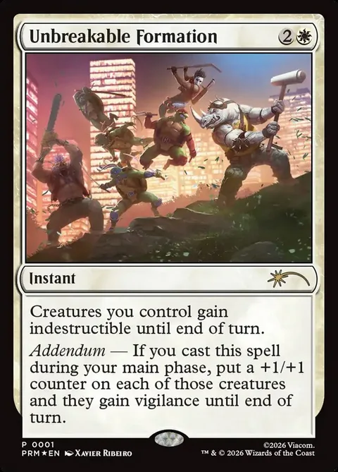 Unbreakable Formation