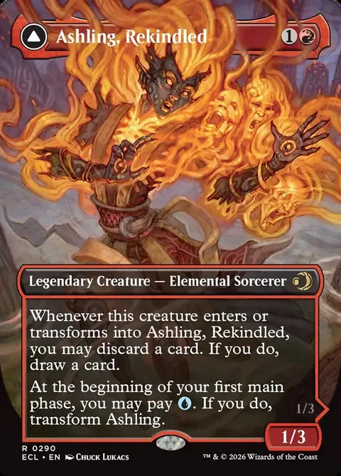Ashling, Rekindled // Ashling, Rimebound – Voorkant