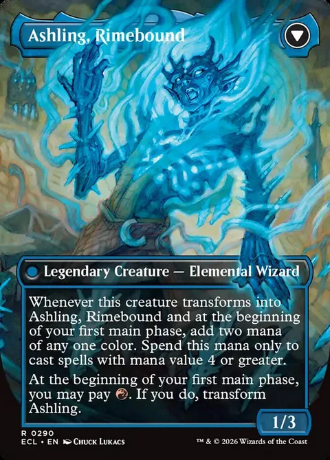 Ashling, Rekindled // Ashling, Rimebound – Achterkant