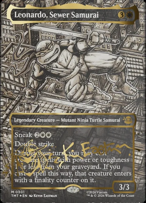 Leonardo, Sewer Samurai
