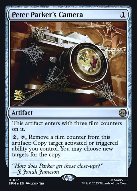 Peter Parker's Camera