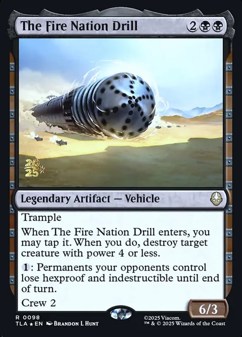 The Fire Nation Drill