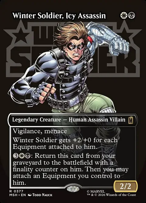Winter Soldier, Icy Assassin