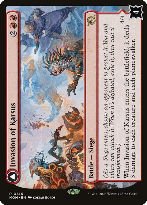 Invasion of Karsus // Refraction Elemental – Vorderseite