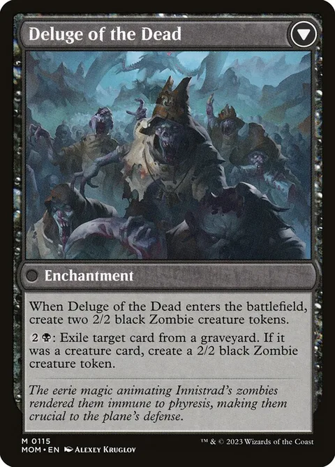 Invasion of Innistrad // Deluge of the Dead – Rückseite