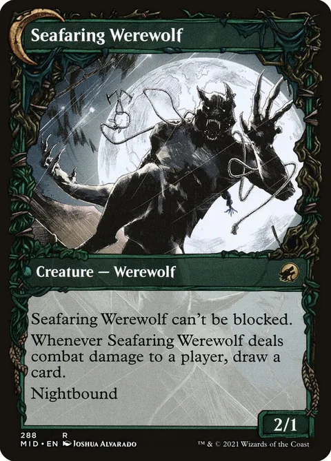Suspicious Stowaway // Seafaring Werewolf – Rückseite
