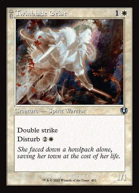 Twinblade Geist // Twinblade Invocation – Vorderseite
