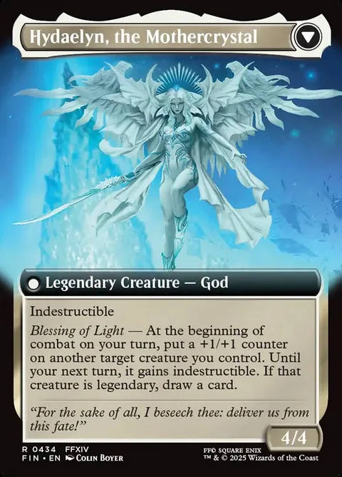 Venat, Heart of Hydaelyn // Hydaelyn, the Mothercrystal – Rückseite