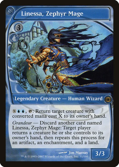 Linessa, Zephyr Mage