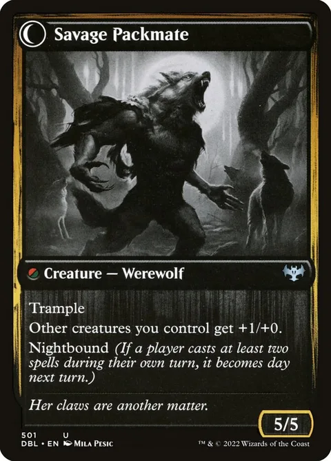 Child of the Pack // Savage Packmate – Rückseite