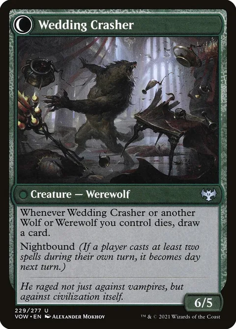 Wolfkin Outcast // Wedding Crasher – Rückseite