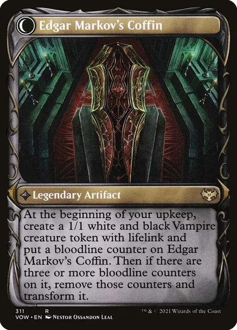 Edgar, Charmed Groom // Edgar Markov's Coffin – Rückseite